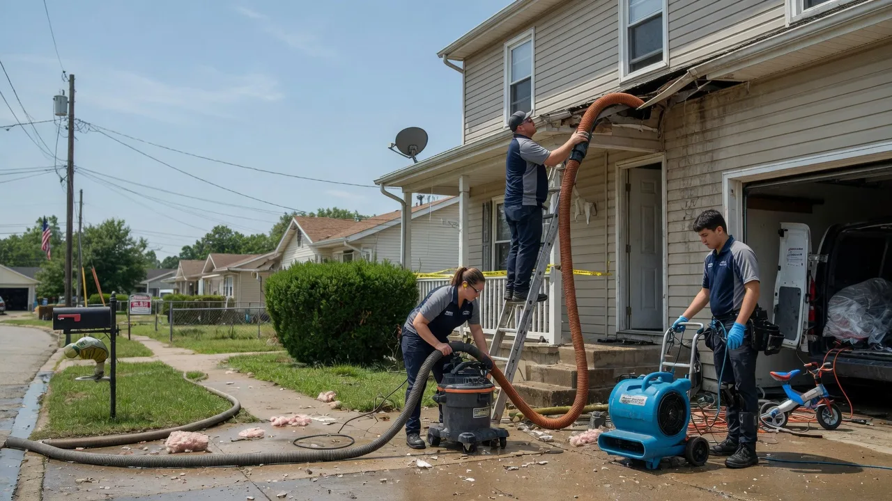 Water Damage Restoration in Sidell, IL near me